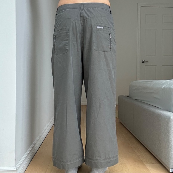 KHAKI/GREY CARGO PANTS - Picture 3 of 6